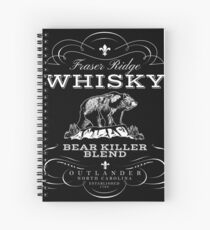 Bear Killer Whisky Spiral Notebook