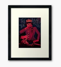 The Play's the Thing Framed Print