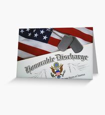 Honorable Greeting Card