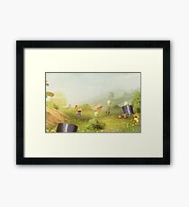 Plumber Summer Framed Print
