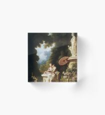 Jean-Honore Fragonard - Love Letters Acrylic Block