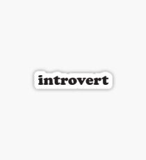 introvert Sticker