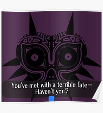 Legend of Zelda - Majora's Mask: Terrible Fate Poster