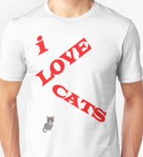 I LOVE CATS Unisex T-Shirt