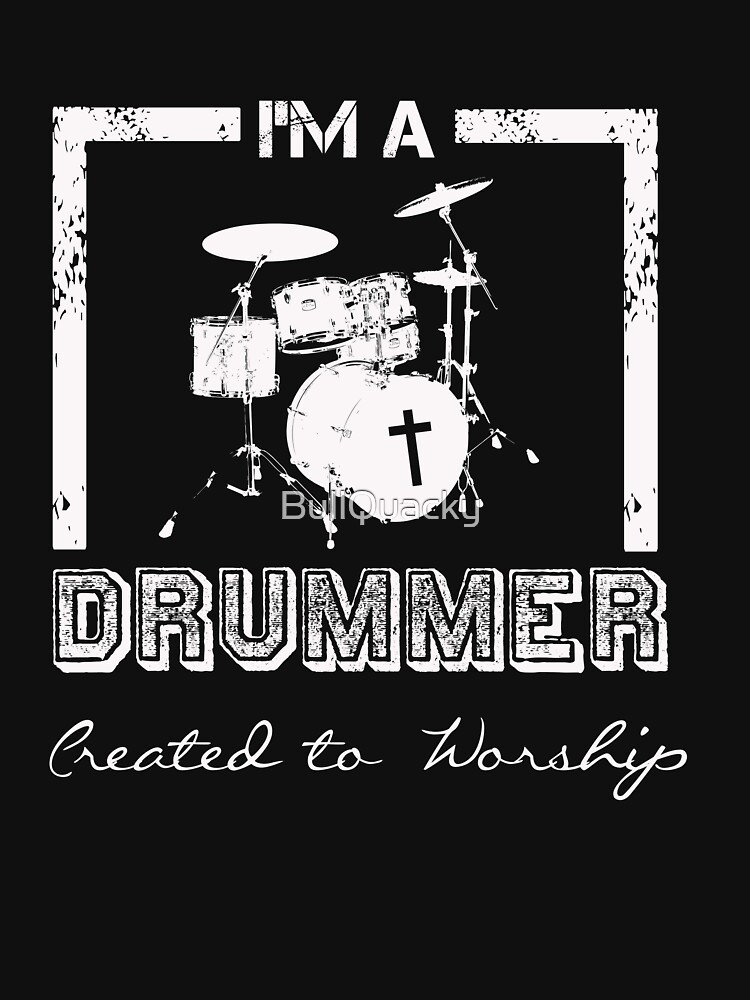 worship drummer t shirt