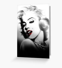 Marilyn Monroe Grußkarte