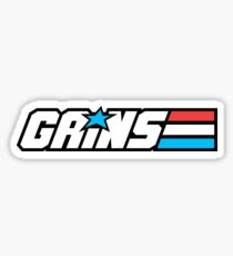 Gains Joe Sticker