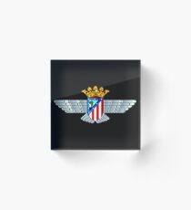 Bloque acrílico Atletico Madrid