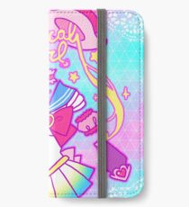 Magisches Mädchen iPhone Flip-Case/Hülle/Klebefolie