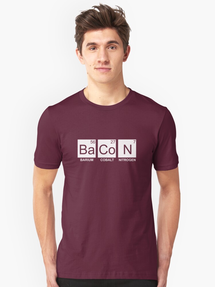 Alternate view of Ba Co N (Bacon) Slim Fit T-Shirt