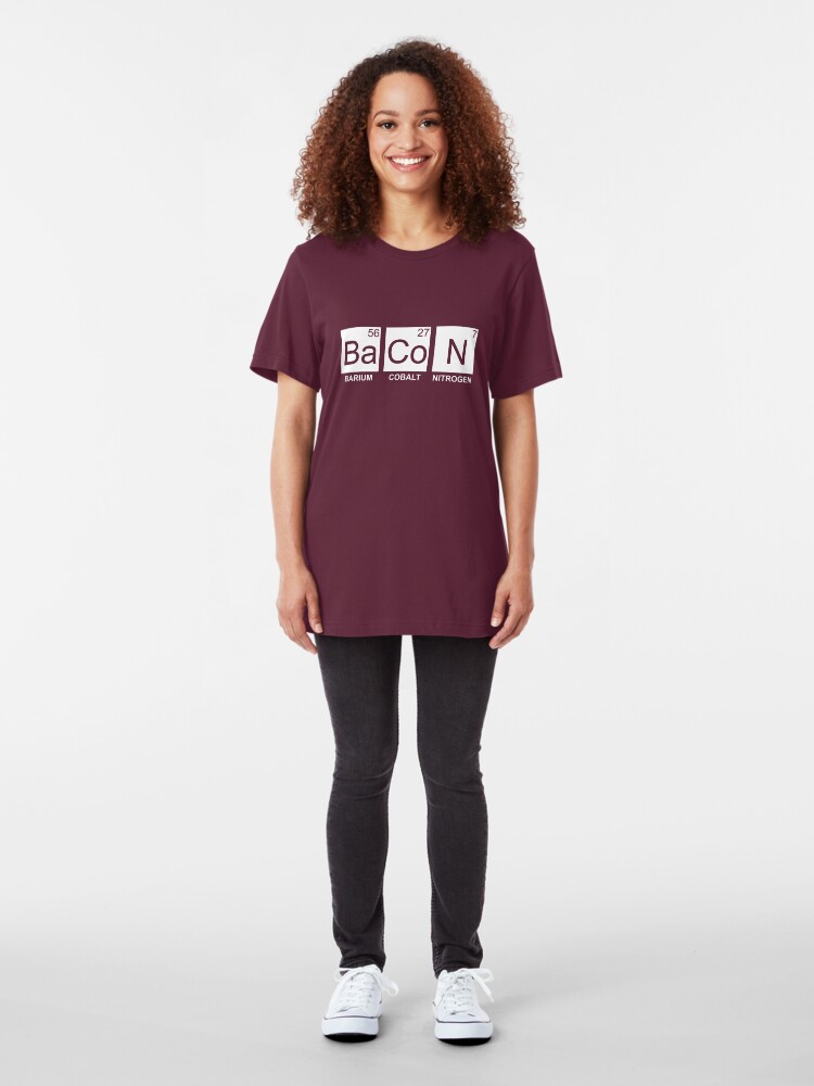Alternate view of Ba Co N (Bacon) Slim Fit T-Shirt