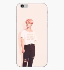 Vinilo o funda para iPhone Jimin - Pastel rosa