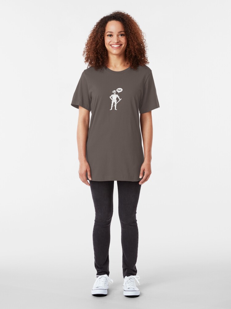 Alternate view of The Knights Who Say Ni Slim Fit T-Shirt