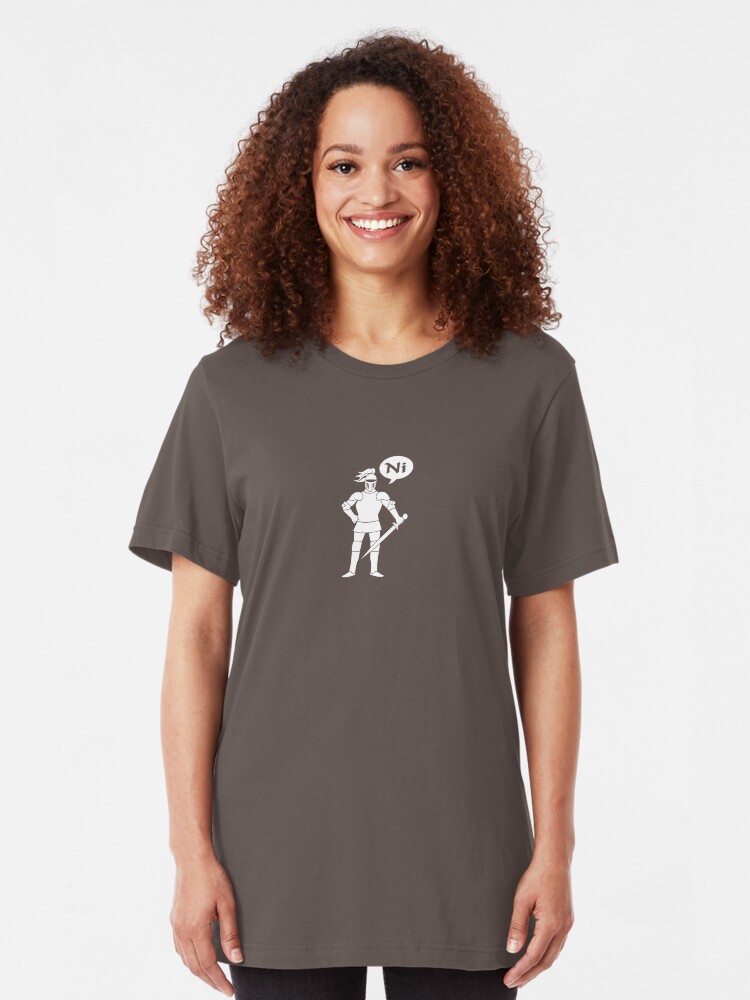 Alternate view of The Knights Who Say Ni Slim Fit T-Shirt