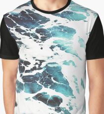 Landscape Blue water Graphic T-Shirt
