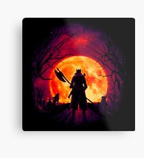 A Blood Moon's Night (Bloodborne) Metal Print