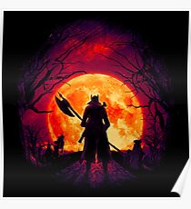 A Blood Moon's Night (Bloodborne) Poster