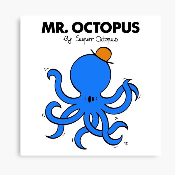 MR. OCTOPUS Impression sur toile
