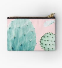 Cacti, Cactus, Cacti print, Cactus art, Desert, Nature, plant, Minimalist, Modern Studio Pouch