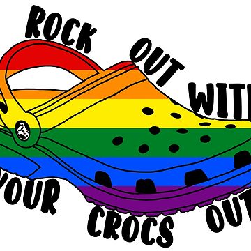 Rock Out With Your Crocs Out | Croc Squad | Fashion | Clogs | Summer Wear |  Fathers Day | Pin