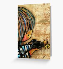 smile baby macro photography Greeting Card