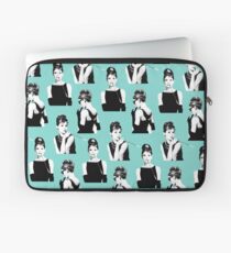 Tiffany print, Tiffany Kunst, Audrey Hepburn, Tiffany blau, Modedruck, skandinavische Kunst, moderne Kunst, Wandkunst, Print, minimalistisch, Modern Laptoptasche