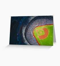 Toronto Blue Jays Sky Dome Baseball Stadium Greeting Card