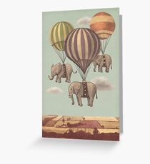 Flight of the Elephants Greeting Card