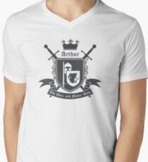 The Once and Future King Men's V-Neck T-Shirt