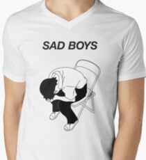 Sad boy Men's V-Neck T-Shirt