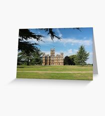 Highclere Castle a.k.a. Downton Abbey Greeting Card
