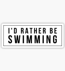 Swimming Sticker