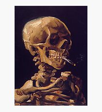 Vincent Van Gogh's 'Skull with a Burning Cigarette' Photographic Print