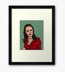 Enemies - Faith - BtVS Framed Print