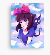 Kik's delivery service Canvas Print