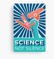 Lienzo Ciencia, no silencio