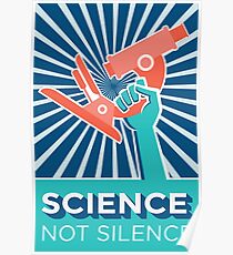 Science Not Silence Poster