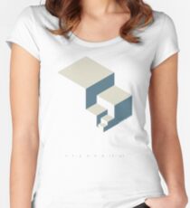 Fibonacci Blocks Women's Fitted Scoop T-Shirt