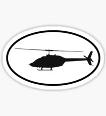 Bell 206 Jet Ranger (side) Sticker