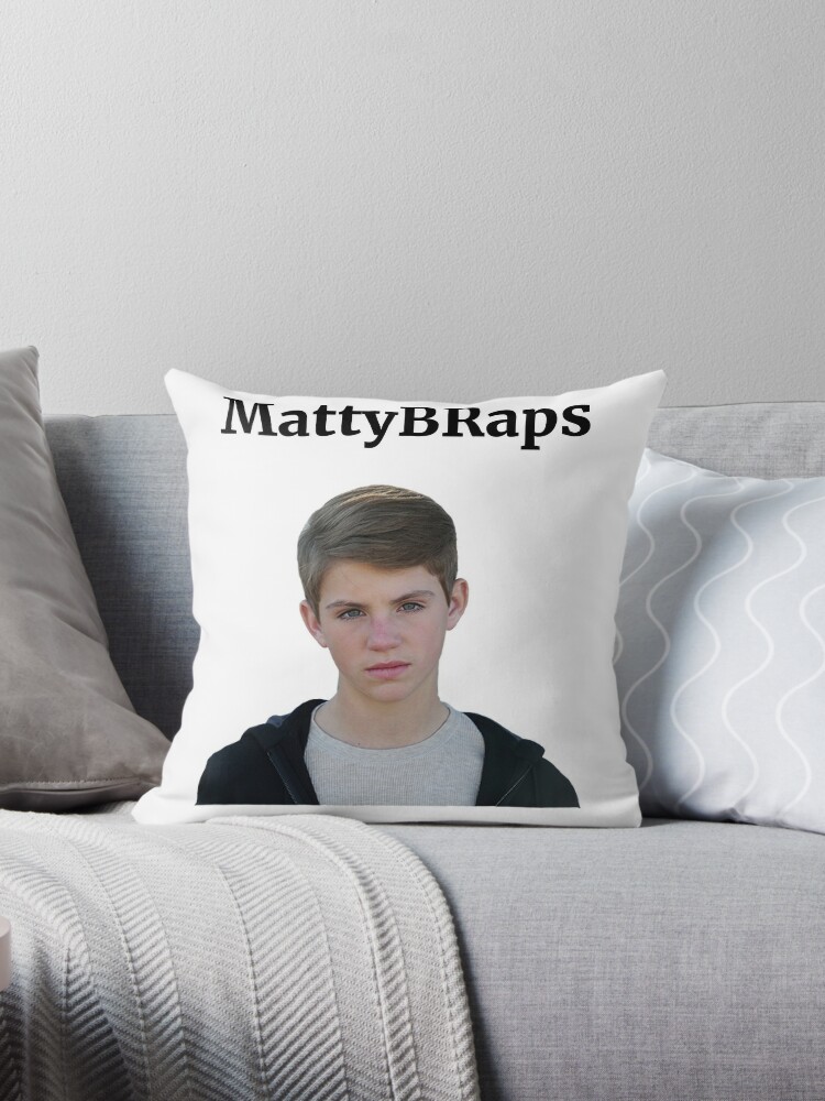 Mattybraps Throw Pillow By Shirtdude13