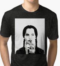 Wednesday Addams Tri-blend T-Shirt