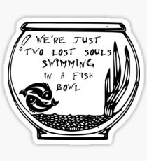 Two Lost Souls Swimming Sticker