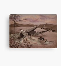 Velociraptor Canvas Print
