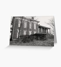 Abandoned Hospital Greeting Card