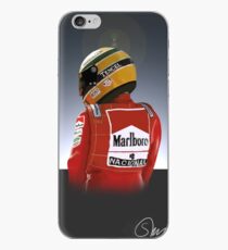 Ayrton Senna Painting Illustration iPhone Case