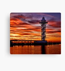 Bicentennial Tower at Dobbins Landing - Erie, PA Canvas Print