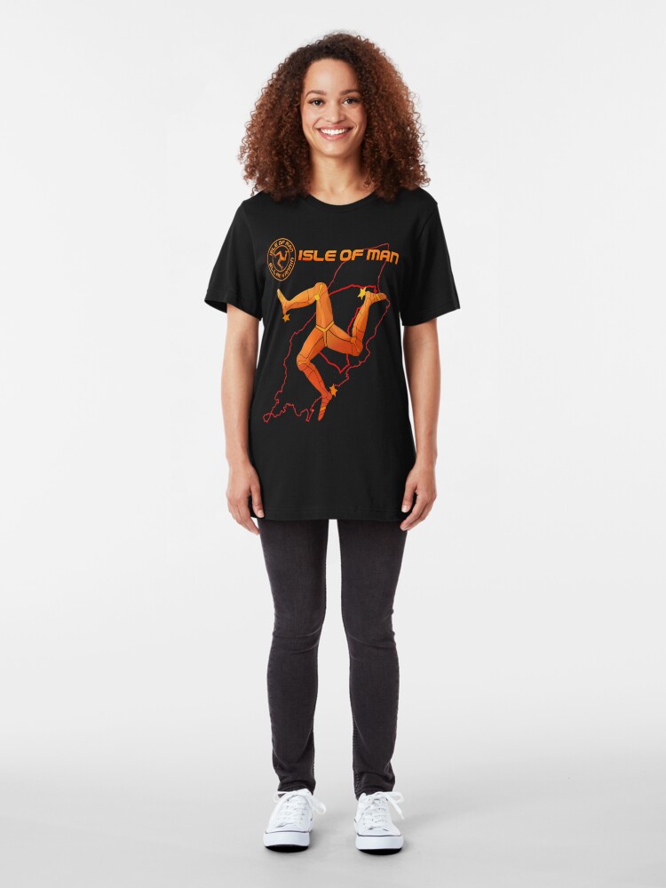 Alternate view of Isle of Man Slim Fit T-Shirt