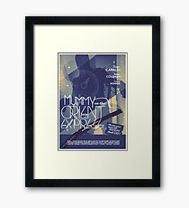 Mummy On The Orient Express Framed Print