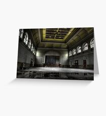 Hall or nothing Greeting Card