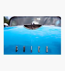 Blue Buick Photographic Print